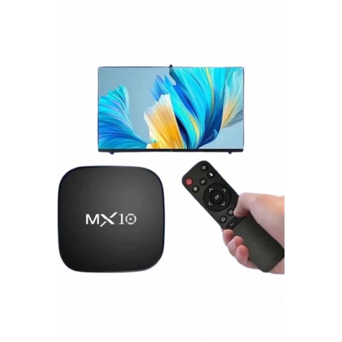 BFS Akıllı TV kutusu Mx Box Android 7.1 TV kutusu 2.4G Wifi