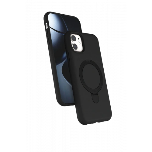 BFS Apple iPhone 11 Regal Magsafe Standlı Kapak - Siyah
