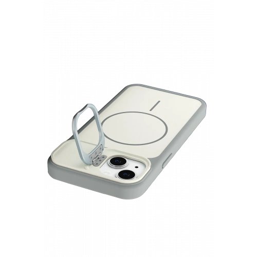 BFS  Apple iPhone 14 Pale Magsafe Standlı Kapak - Beyaz