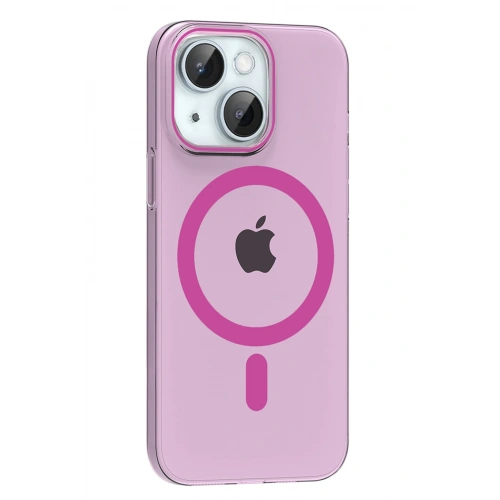 BFS  Apple iPhone 14 PC Blank Magsafe Kapak - Pembe