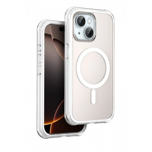 BFS  Apple iPhone 15 Hulk Magsafe Kapak - Beyaz