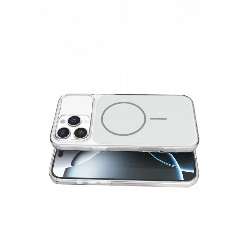 BFS  Apple iPhone 16 Pro Max Bruma Magsafe Kapak - Gümüş