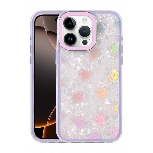 BFS  Apple iPhone 16 Pro Max Lumi Desenli Kapak - Mor