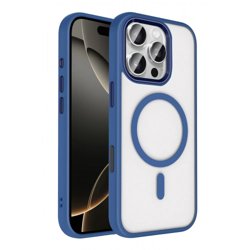 BFS  Apple iPhone 16 Pro Max Terea Magsafe Kapak - Lacivert