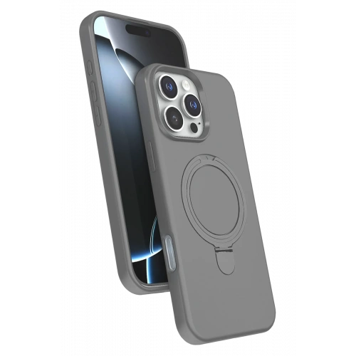 BFS  Apple iPhone 16 Pro Regal Magsafe Standlı Kapak - Titan Gri