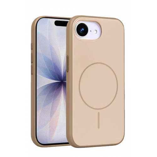 BFS  Apple iPhone 16E Neva Magsafe Kapak - Gold