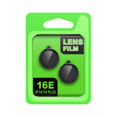 BFS  Apple iPhone 16E Raze Metal Kamera Lens - Siyah