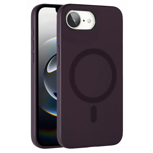 BFS  Apple iPhone 16E Tuna PC Slim Magsafe Kapak - Derin Mor