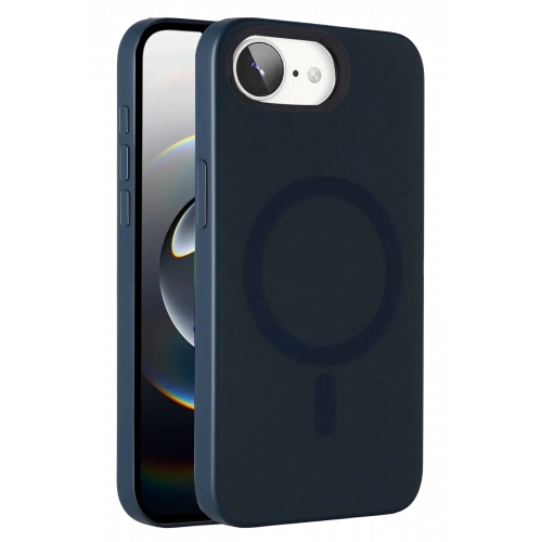BFS  Apple iPhone 16E Tuna PC Slim Magsafe Kapak - Lacivert