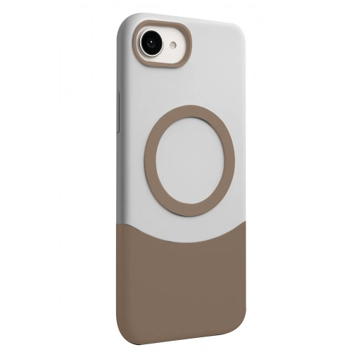 BFS  Apple iPhone 16E Velar Magsafe Kapak - Çöl Titanyum