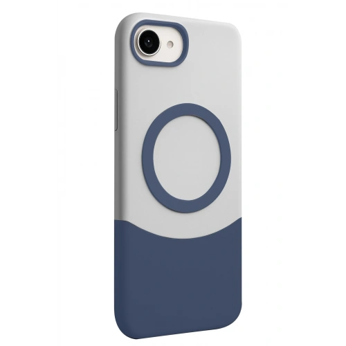 BFS  Apple iPhone 16E Velar Magsafe Kapak - Lacivert