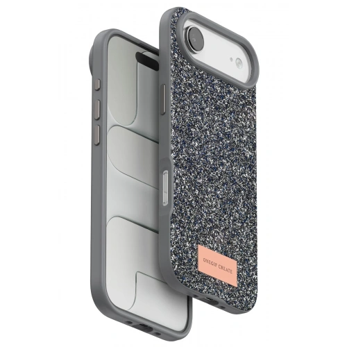 BFS  Apple iPhone 17 Air Bright Simli Kapak - Gümüş