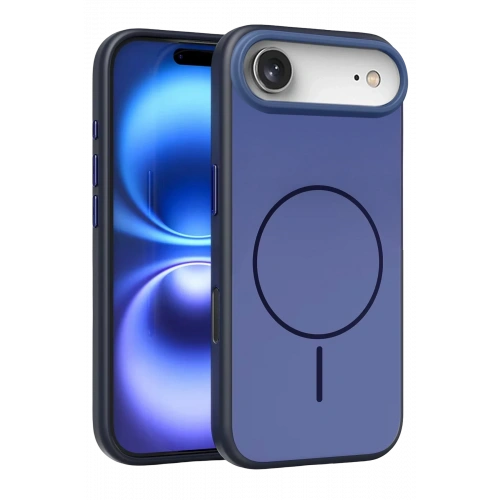 BFS  Apple iPhone 17 Air Neva Magsafe Kapak - Lacivert