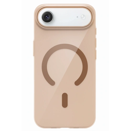 BFS  Apple iPhone 17 Air PC Blank Magsafe Kapak - Çöl Titanyum