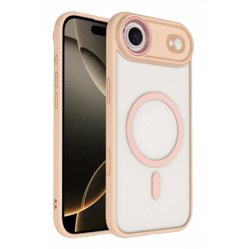 BFS  Apple iPhone 17 Air Terea Magsafe Kapak - Pembe