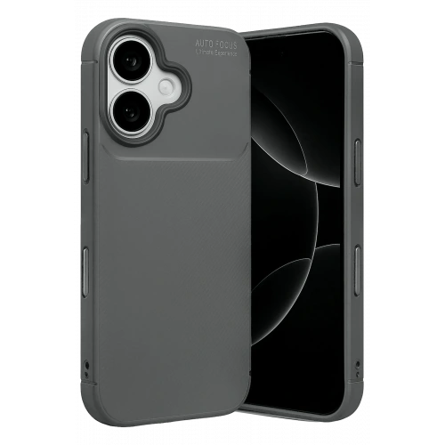 BFS Apple iPhone 17 Auto Focus Karbon Kapak - Gri