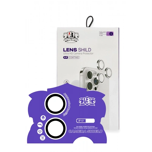 BFS  Apple iPhone 17 Bilvis Titan Kamera Lens - Gümüş