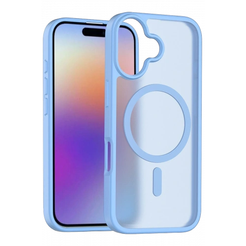 BFS  Apple iPhone 17 Jota Magsafe Kapak - Açık Mavi