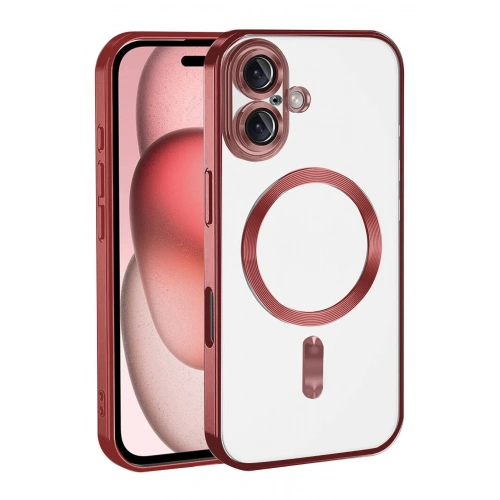 BFS  Apple iPhone 17 Kross Magneticsafe Kapak - Kırmızı