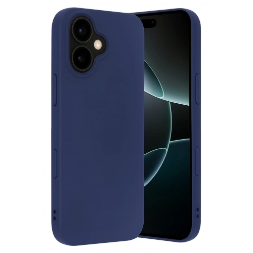 BFS  Apple iPhone 17 Nano içi Kadife Silikon - Lacivert