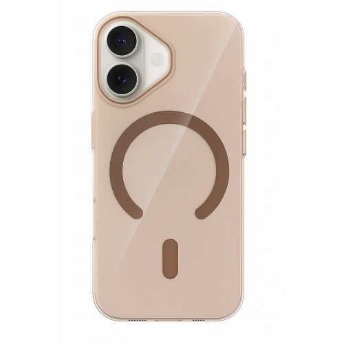 BFS  Apple iPhone 17 PC Blank Magsafe Kapak - Çöl Titanyum