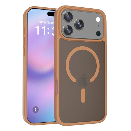 BFS  Apple iPhone 17 Pro Jota Magsafe Kapak - Çöl Titanyum