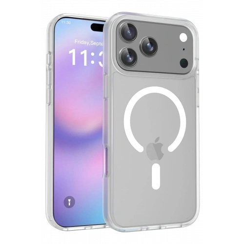 BFS  Apple iPhone 17 Pro Jota Magsafe Kapak - Şeffaf