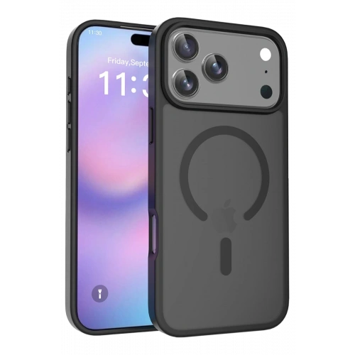 BFS  Apple iPhone 17 Pro Jota Magsafe Kapak - Siyah