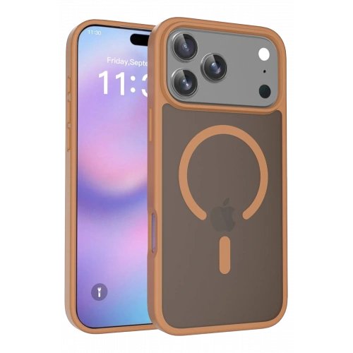 BFS  Apple iPhone 17 Pro Max Jota Magsafe Kapak - Çöl Titanyum