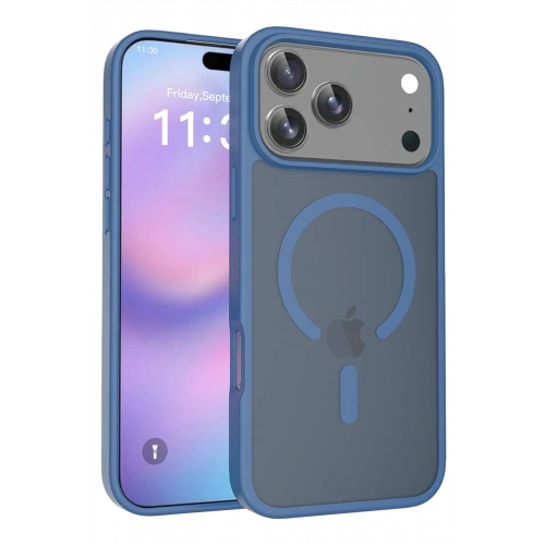 BFS  Apple iPhone 17 Pro Max Jota Magsafe Kapak - Lacivert