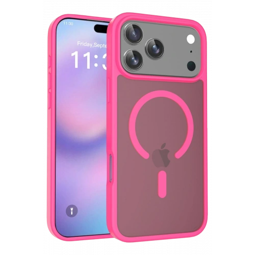 BFS  Apple iPhone 17 Pro Max Jota Magsafe Kapak - Rose