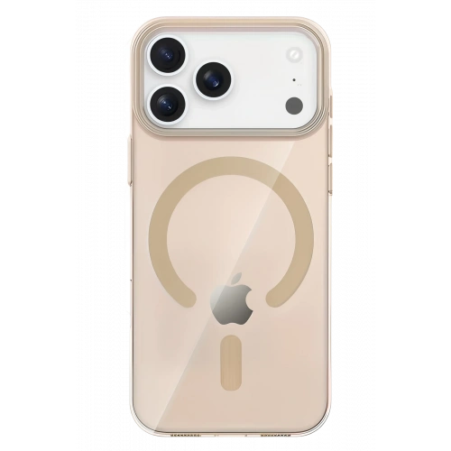 BFS  Apple iPhone 17 Pro Max PC Blank Magsafe Kapak - Çöl Titanyum