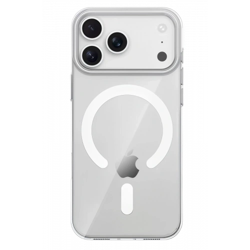 BFS  Apple iPhone 17 Pro Max PC Blank Magsafe Kapak - Şeffaf