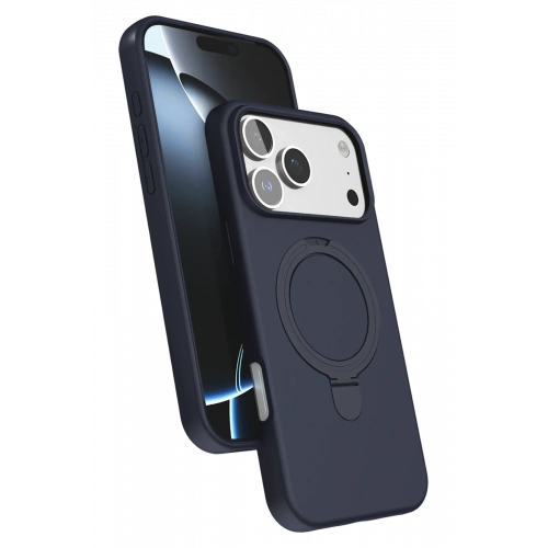 BFS  Apple iPhone 17 Pro Max Regal Magsafe Standlı Kapak - Lacivert