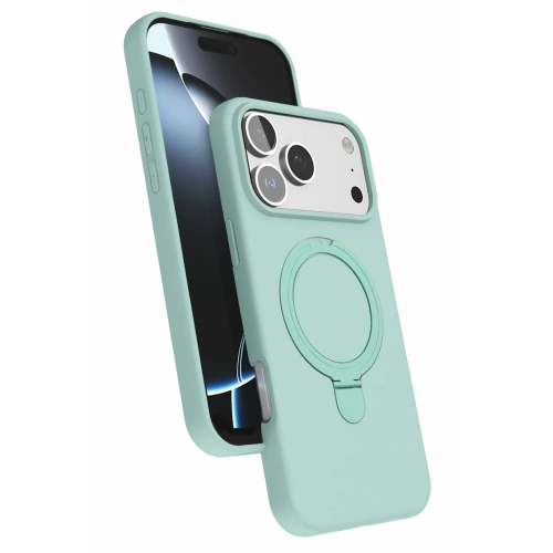BFS  Apple iPhone 17 Pro Max Regal Magsafe Standlı Kapak - Su Yeşili