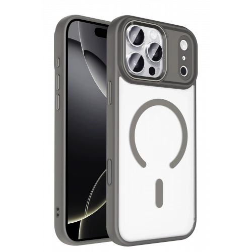 BFS  Apple iPhone 17 Pro Terea Magsafe Kapak - Gri