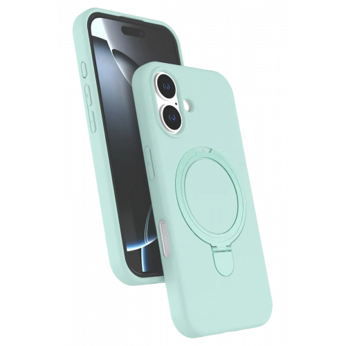 BFS  Apple iPhone 17 Regal Magsafe Standlı Kapak - Su Yeşili