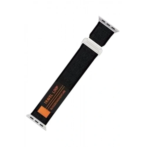 BFS  Apple Watch 38mm Alice Kumaş Kordon - Siyah