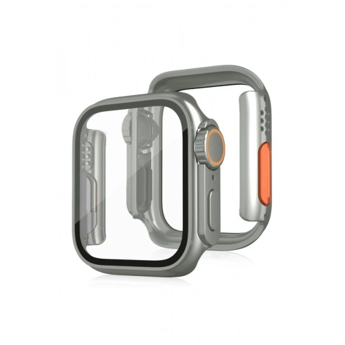 BFS  Apple Watch 40mm Watch 49mm Kasa Dönüştürücü ve Ekran Koruyucu - Yıldız Işığı