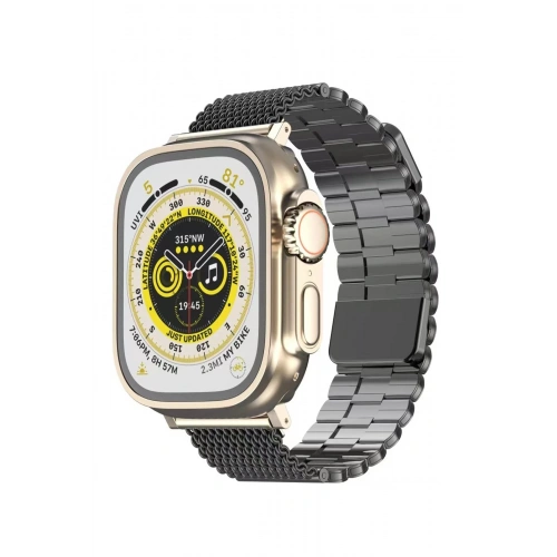 BFS  Apple Watch 42mm Ascend Metal Kordon - Gri