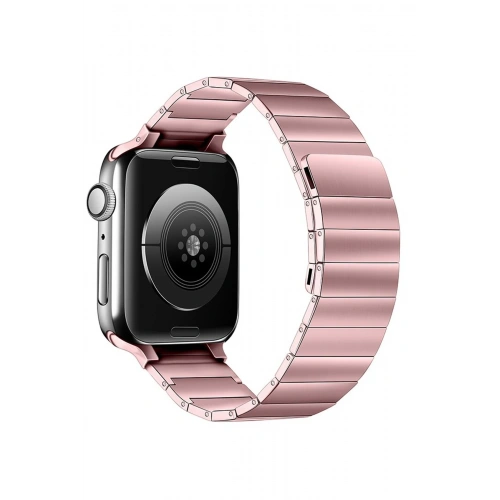 BFS  Apple Watch 42mm KR404 Huks Kordon - Rose Gold