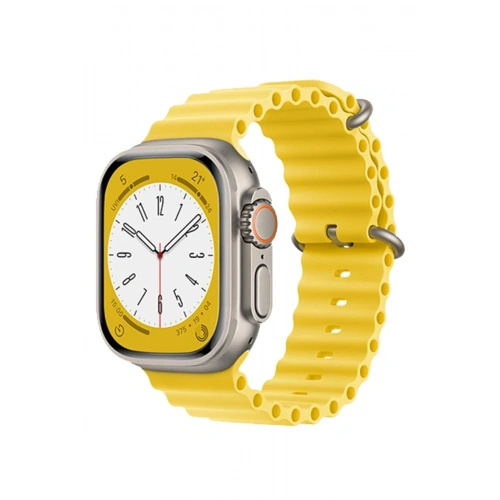 BFS  Apple Watch 42mm Ocean Kordon - Sarı