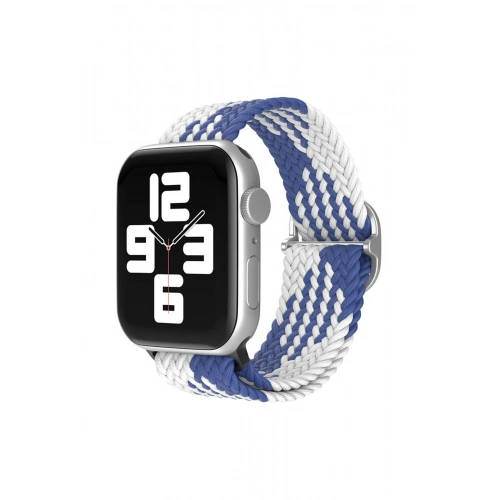 BFS  Apple Watch 42mm Star Kordon - Mavi-Beyaz