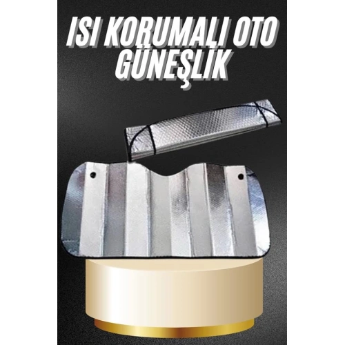 BFS Araba Ön Cam Güneşliği Katlanabilir Oto Güneşlik Tüm Araç Modellerine Uygun