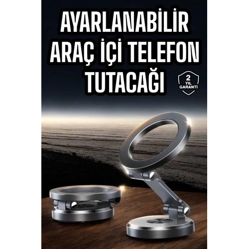 BFS Araç İçi Telefon Tutacağı Manyetik Tasarım Ayarlanabilir