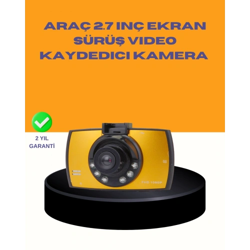 BFS Araç Ön Kamera Full HD Kayıt ve G Sensor Özellikli