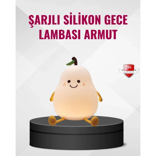 BFS Armut Gece Lambası USB Şarjlı Ayarlanabilir LED Işık
