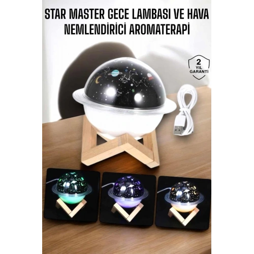 BFS Aromaterapi Hava Nemlendirici Masa ve Gece Lambası