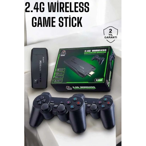 BFS Atari Oyun Konsolu 2000 Oyunlu Game Stick 2.4G Wireless