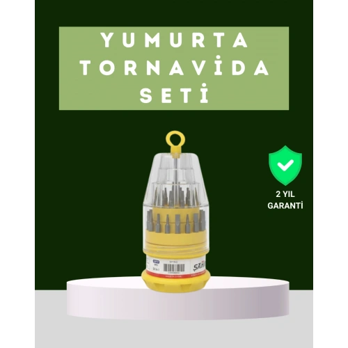 BFS Ateşe Dayanıklı Tornavida Seti Elektronik Tamir İçin Çok Uçlu